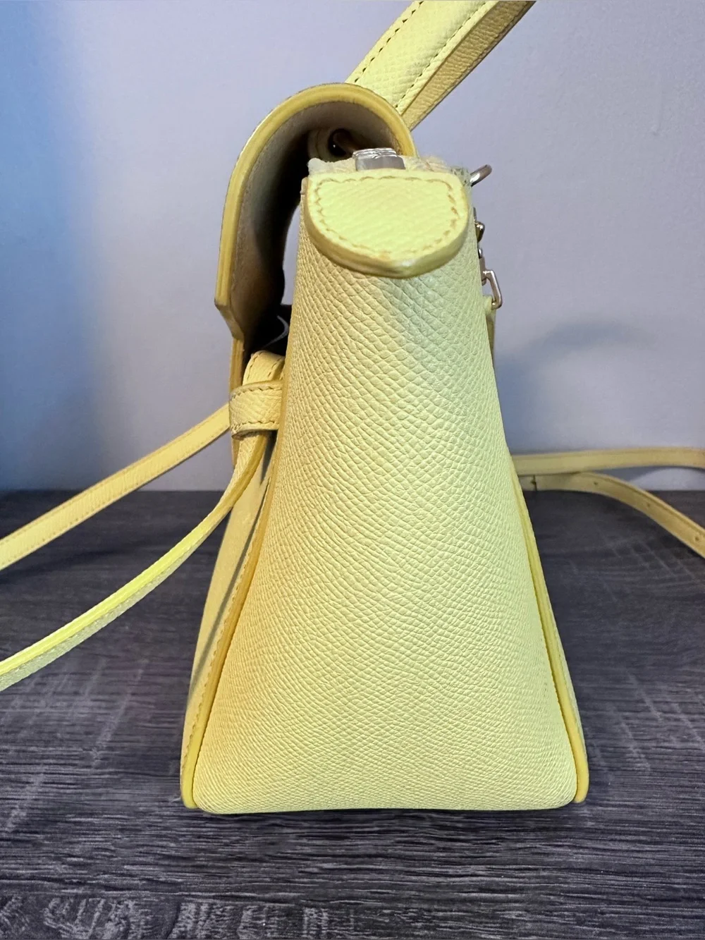 Celine Nano Belt Yellow Calfskin